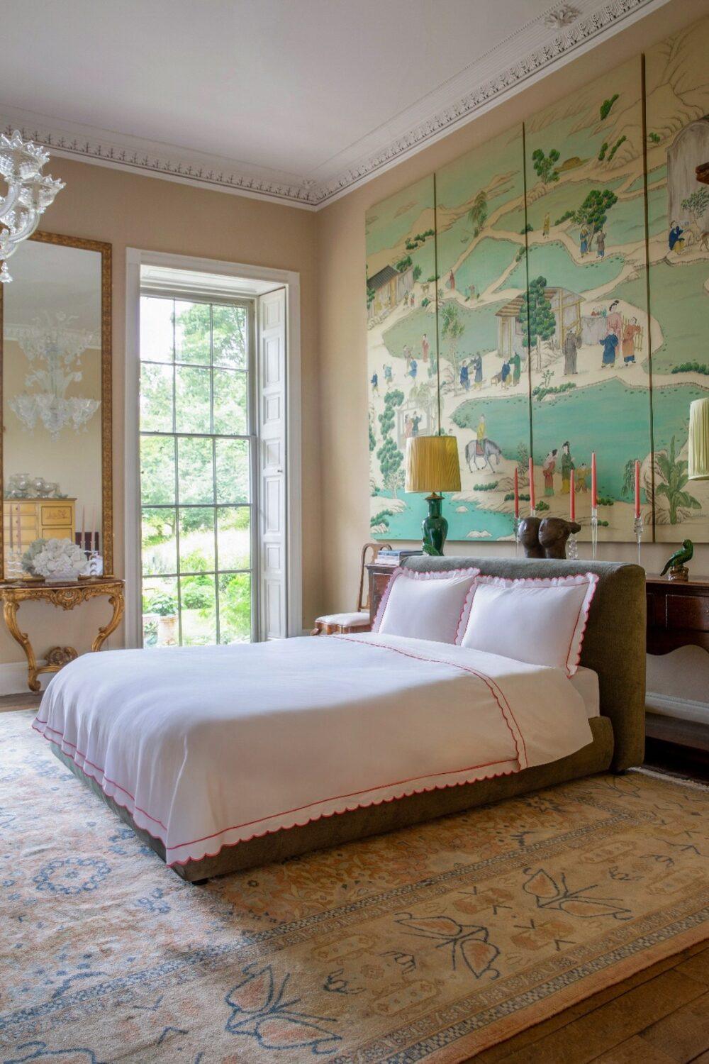 Sophie Conran Mira ottoman bed in Olive