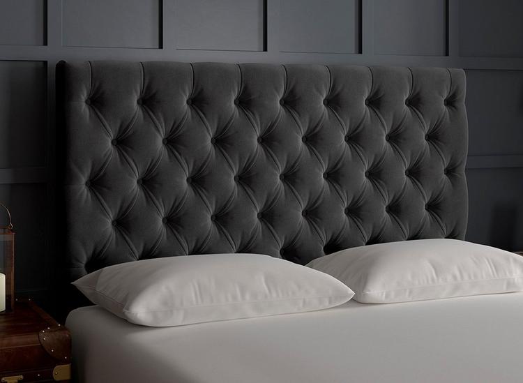 Steel Flaxby Harrogate Strutted Headboard