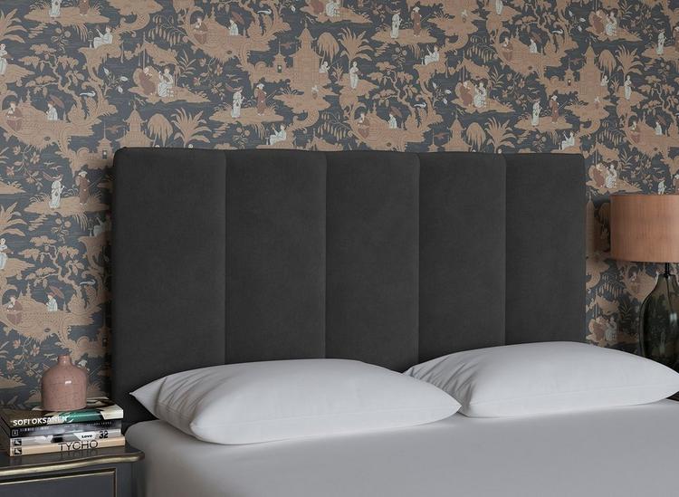 Flaxby gransmore strutted headboard steel