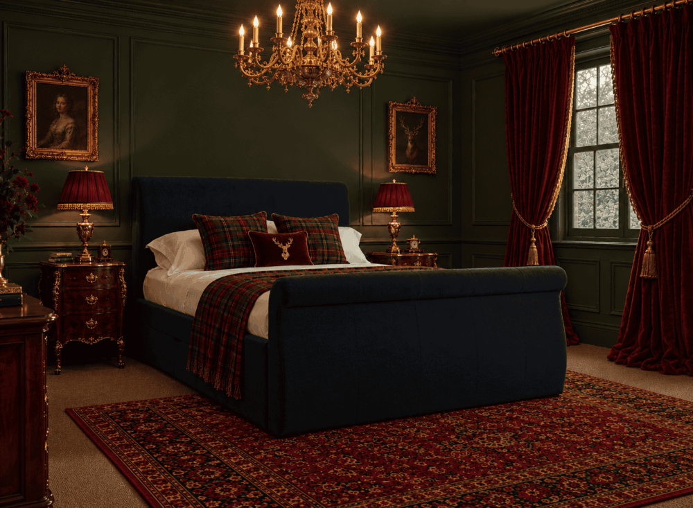 Bedroom design ideas inspired by The Traitors’ castle