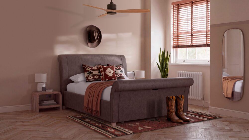 Western-inspired bedroom design ideas