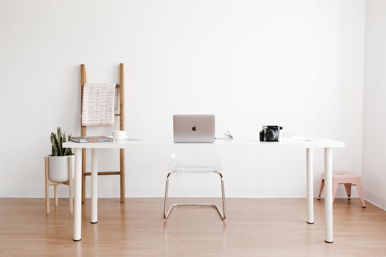 Bedroom office desk inspiration