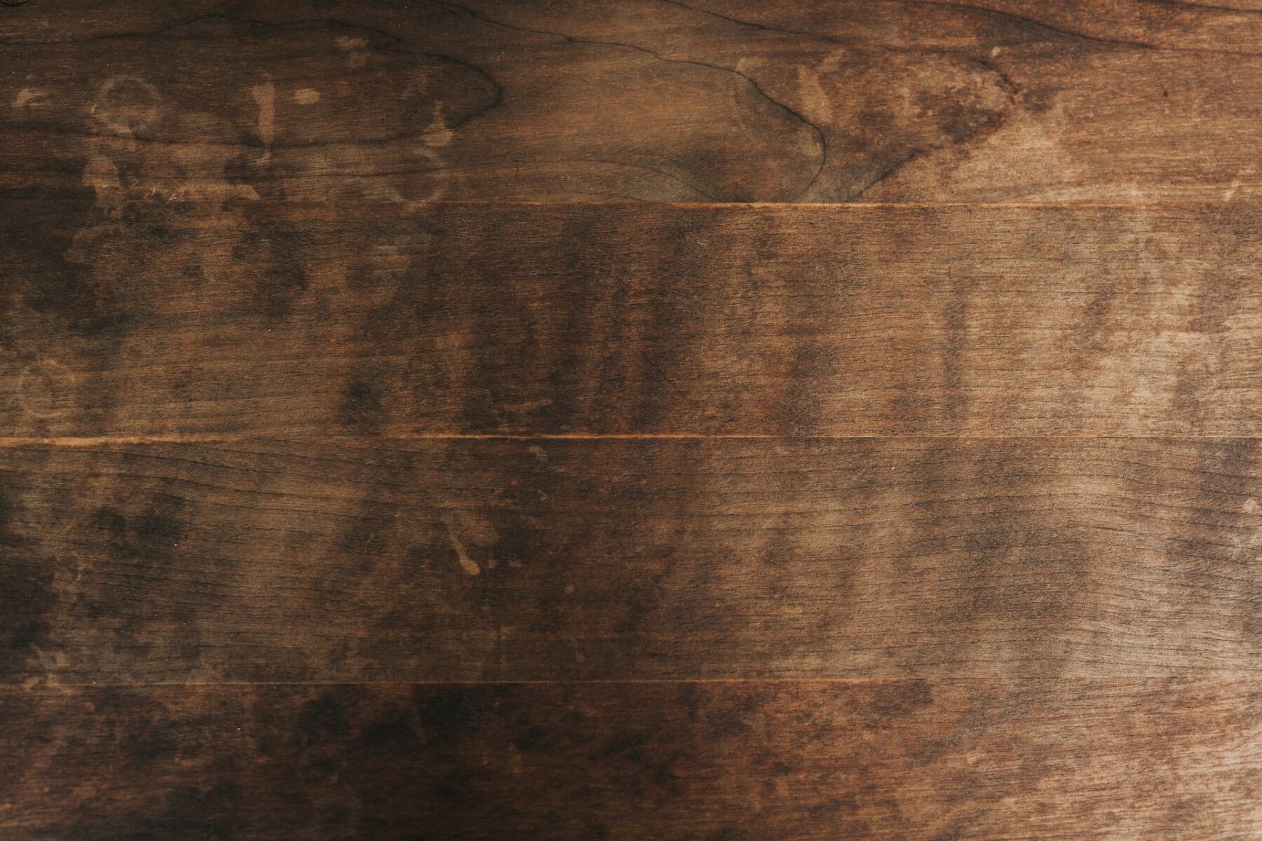 Close-up image of a solid oak floorboard