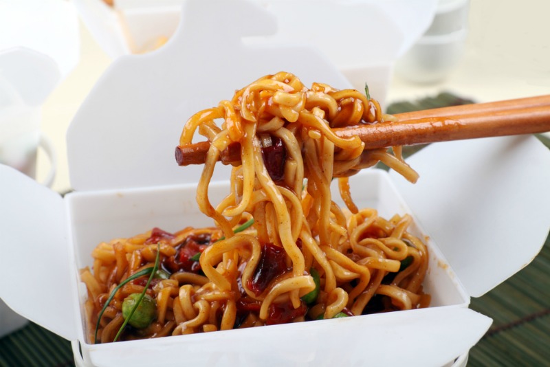 An image of a Chinese take away