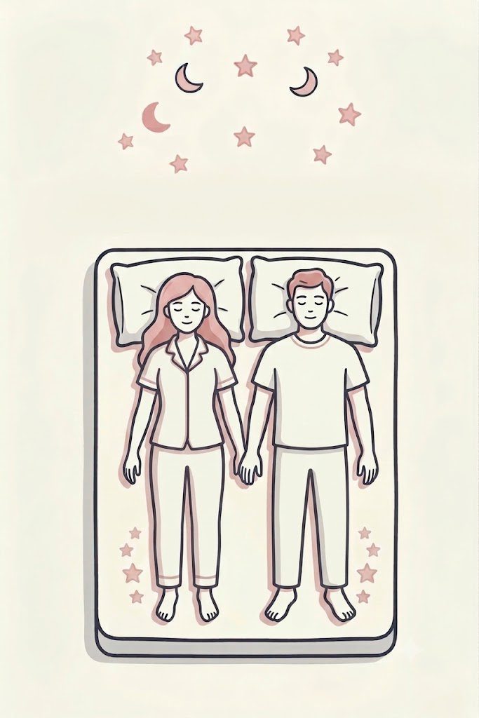 Couple-sleep-position-7.-Paper-Dolls