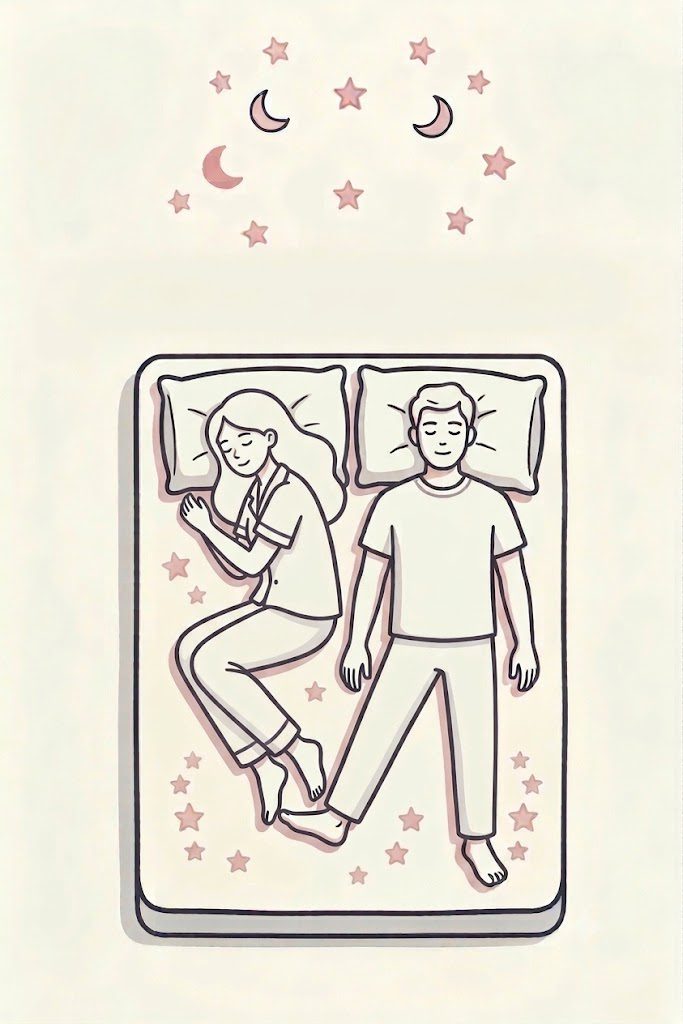 Couple-sleep-position-8.-Just-Touching
