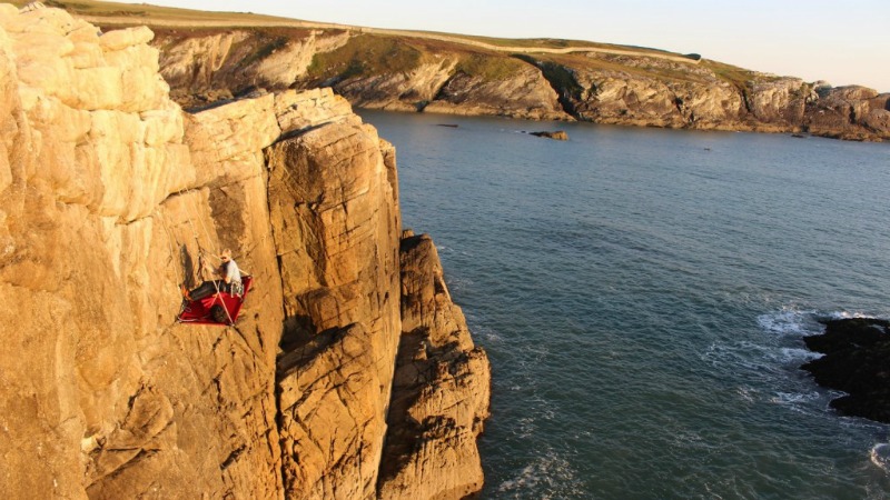 An image of Gaia Adventures' Cliff Camping