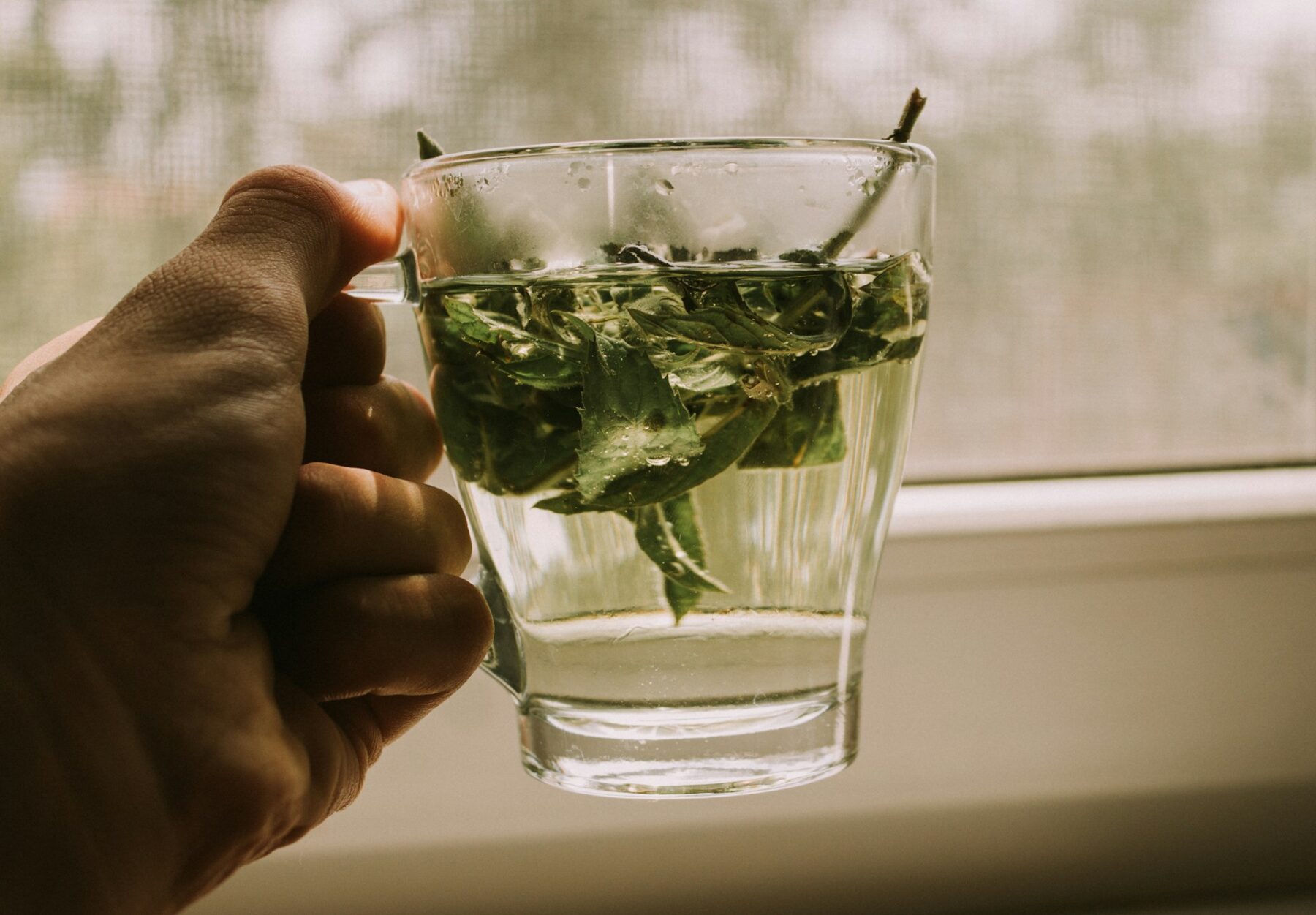 Peppermint tea