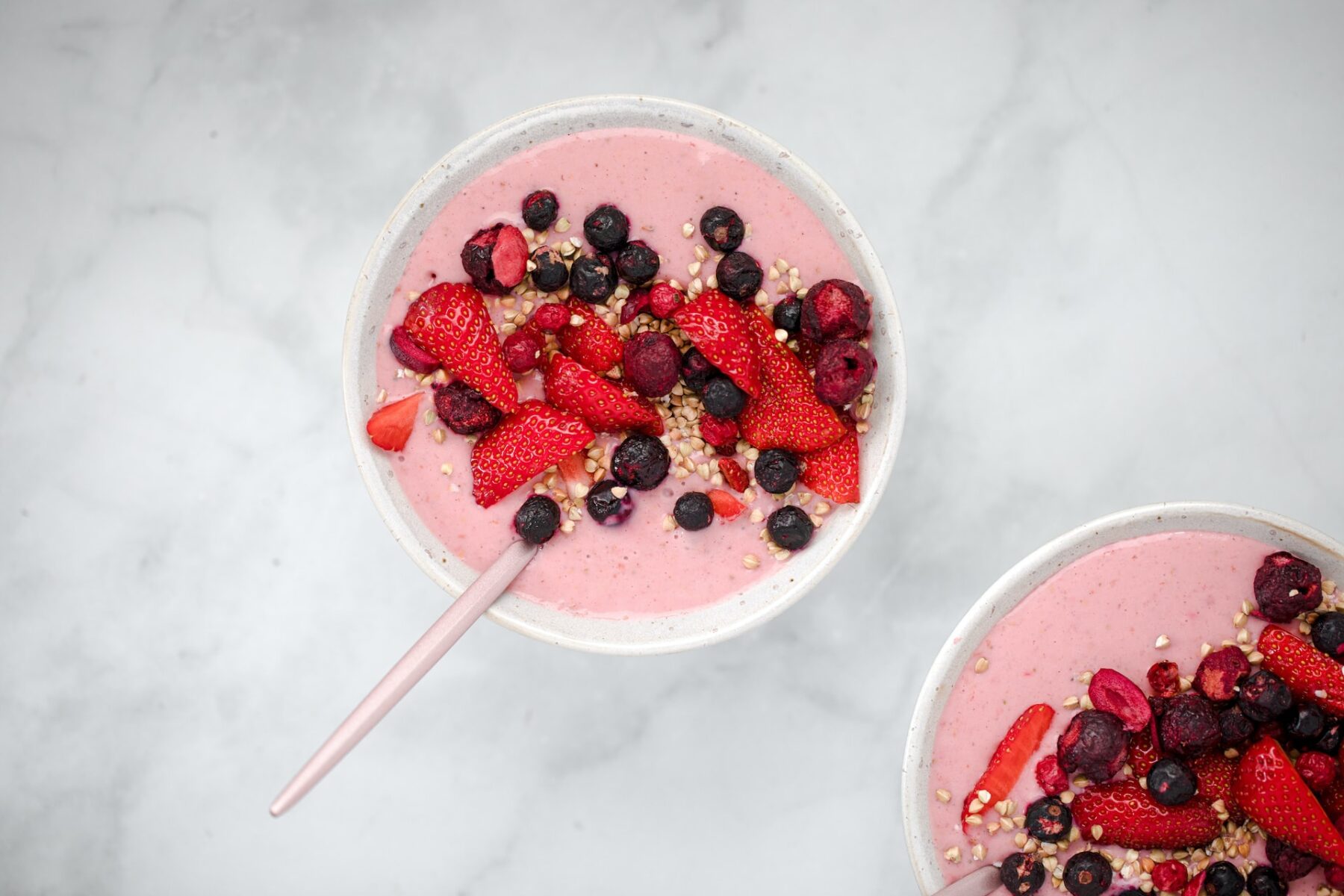 A smoothie bowl