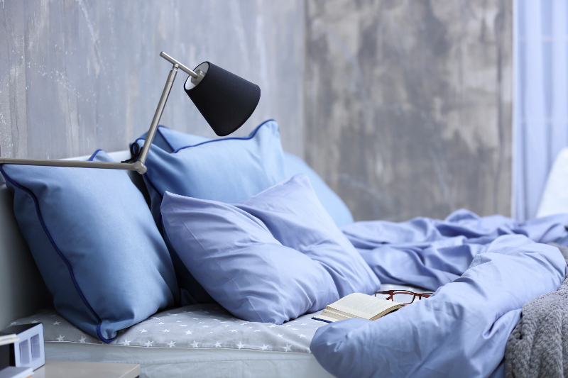 book in bed