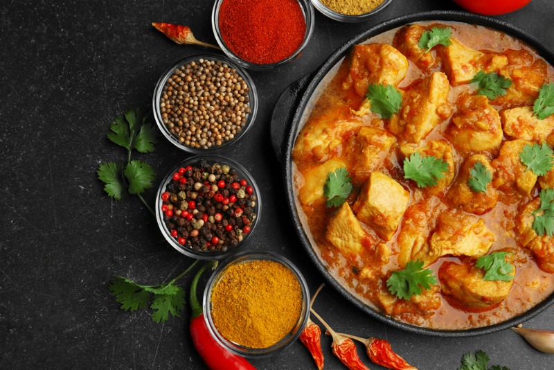 Ein Bild von einem Curry