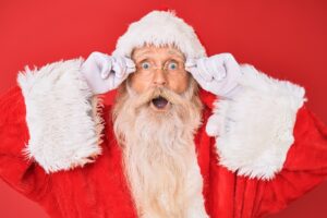 Santa on Christmas