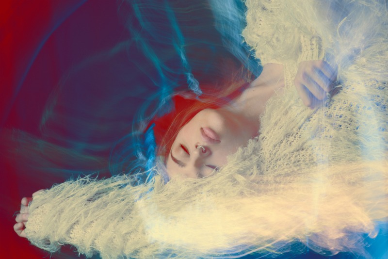 Woman dreaming